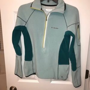 Blue Columbia half zip